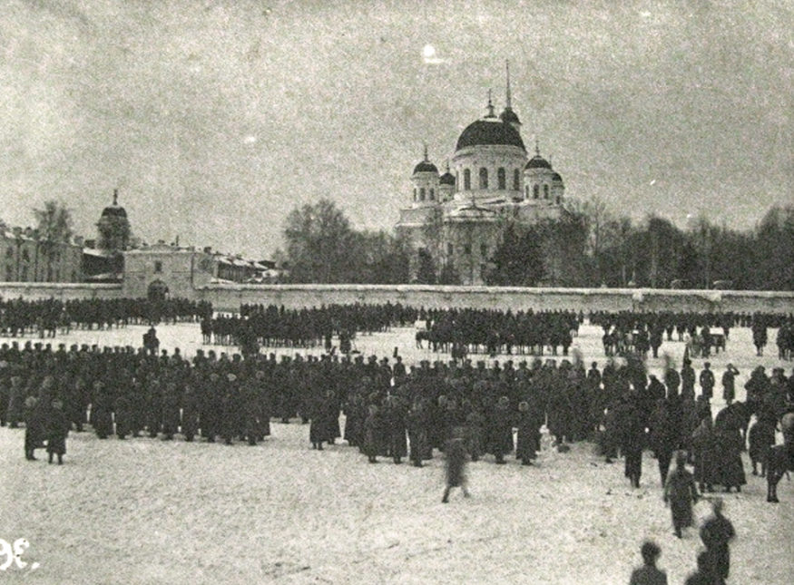 Новотихвинский женский монастырь в Екатеринбурге во время гражданской войны