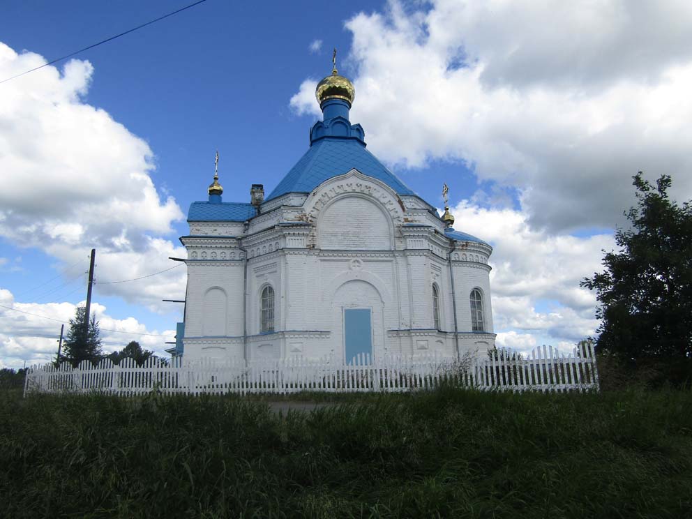 Деревня Чусовляны: храм в честь Казанской иконы Божией Матери
