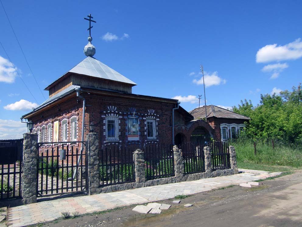 Поселок Алтынай: храм Рождества Христова. Фото Алексея Рычкова