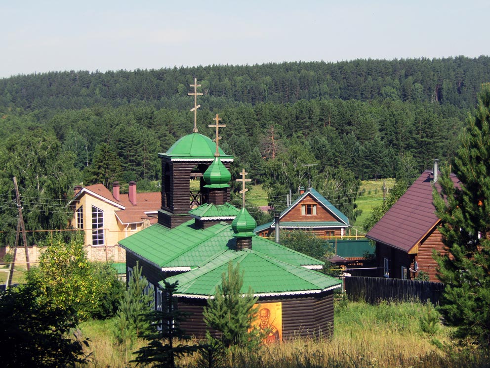 Село Раскуиха: храм Николая Чудотворца. Фото Алексея Рычкова