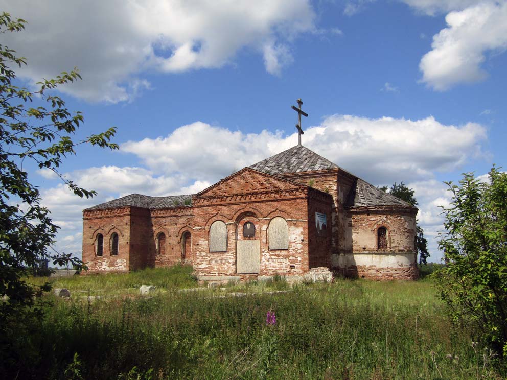 Деревня Таушканское: храм Димитрия Солунского. Фото Алексея Рычкова