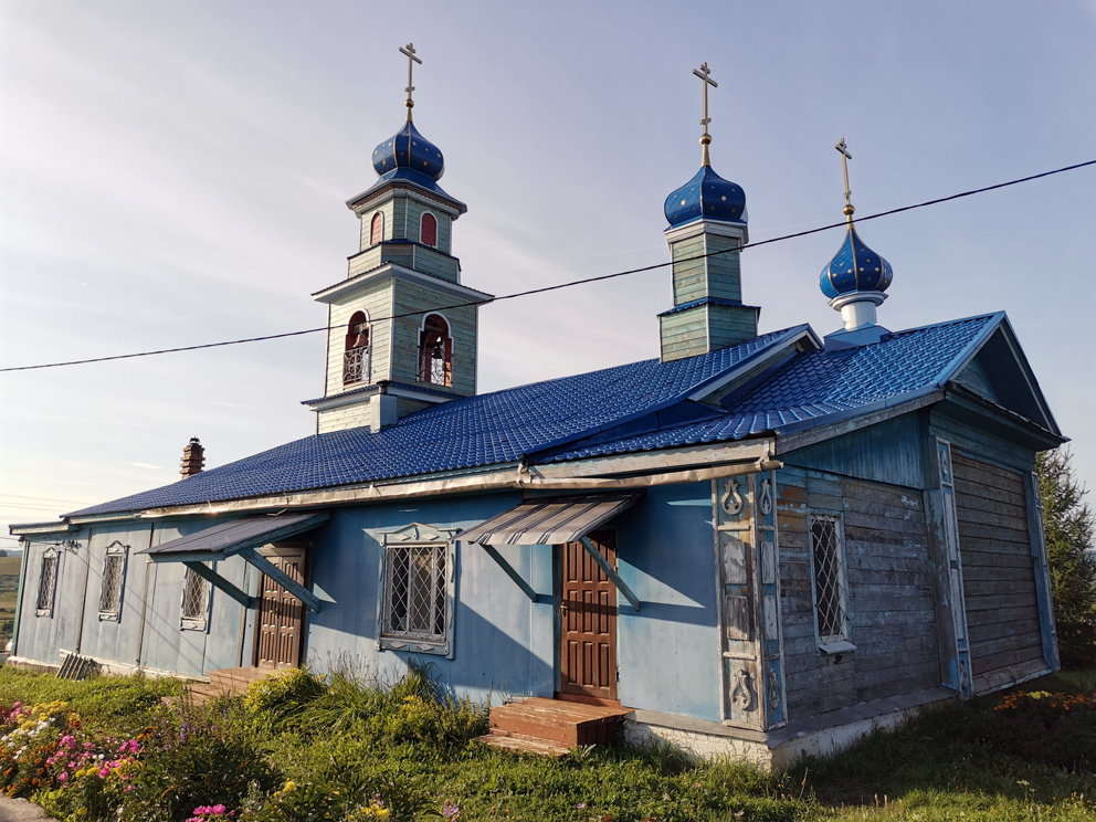 Введенская церковь в селе Пристань