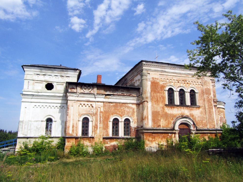Село Рычково: храм Николая Чудотворца. Фото Алексея Рычкова