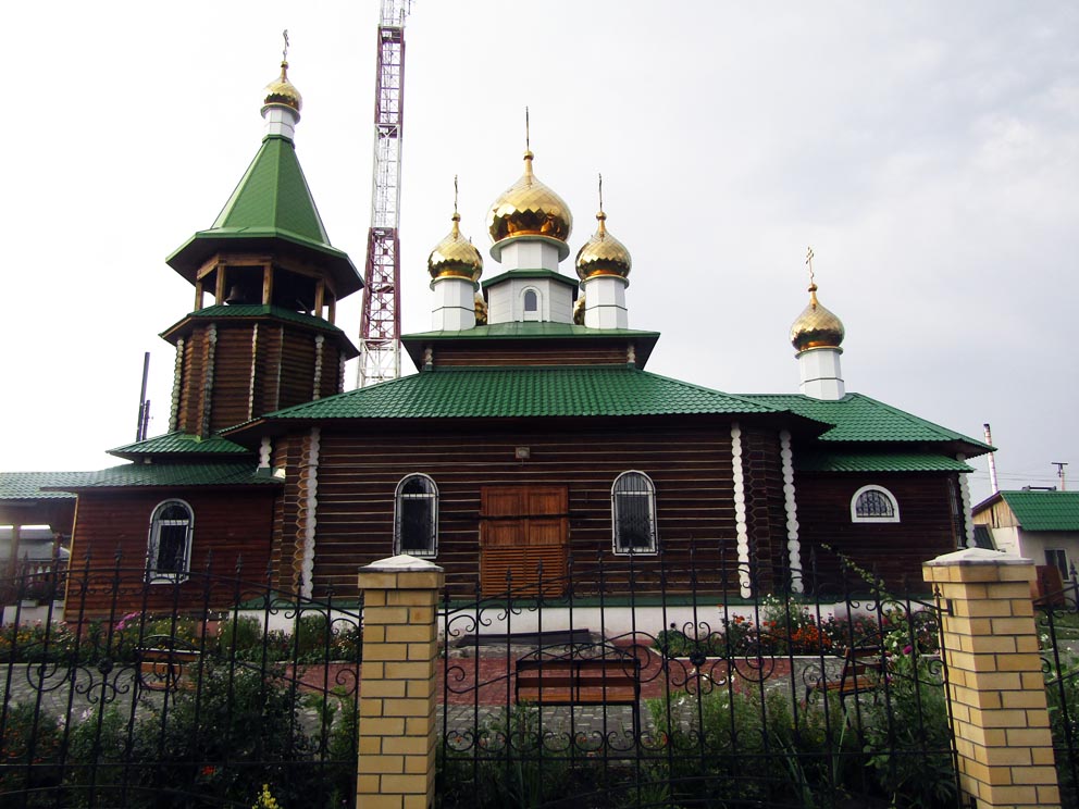 Поселок Троицкий: храм Сергия Радонежского