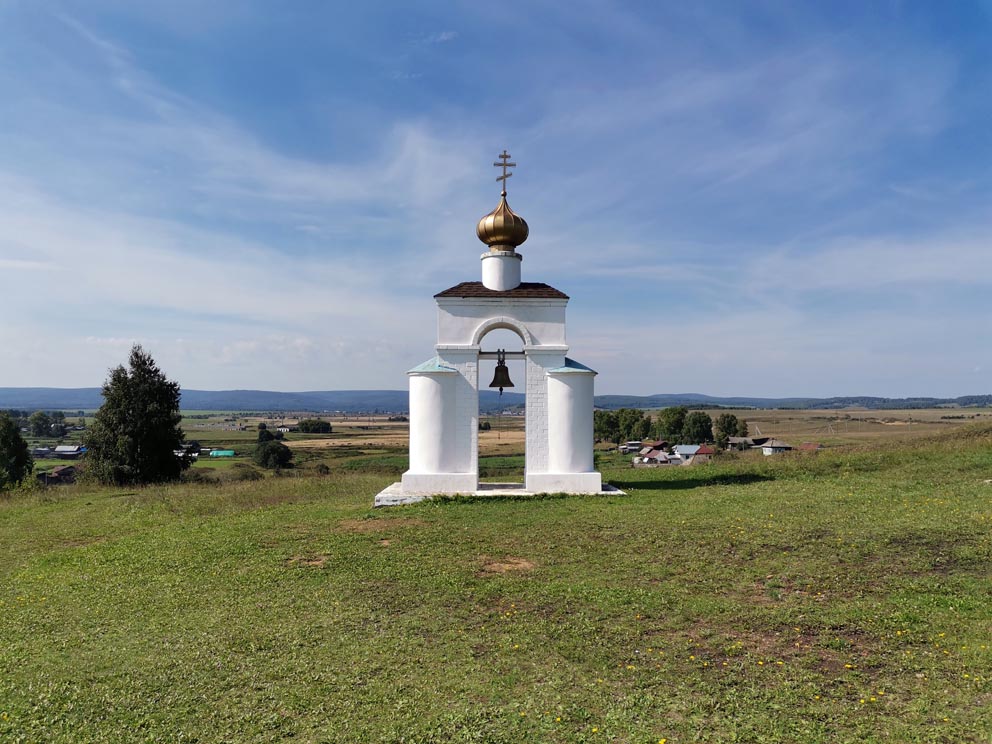 Сарсинский Боголюбский женский монастырь. Звонница на монастырской горе