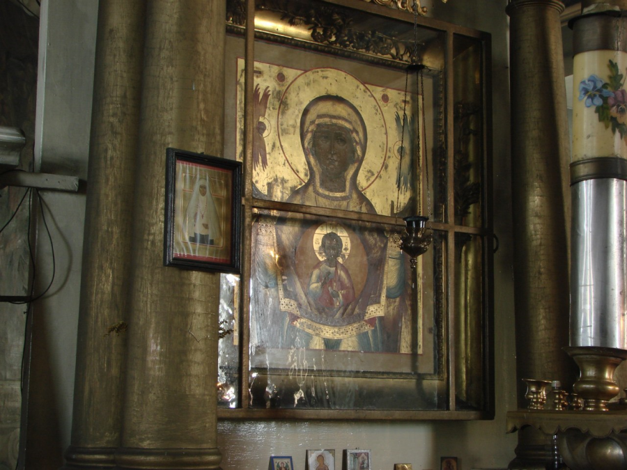 Икона Божией Матери Знамение, список с чудотворного Верхнетагильского образа