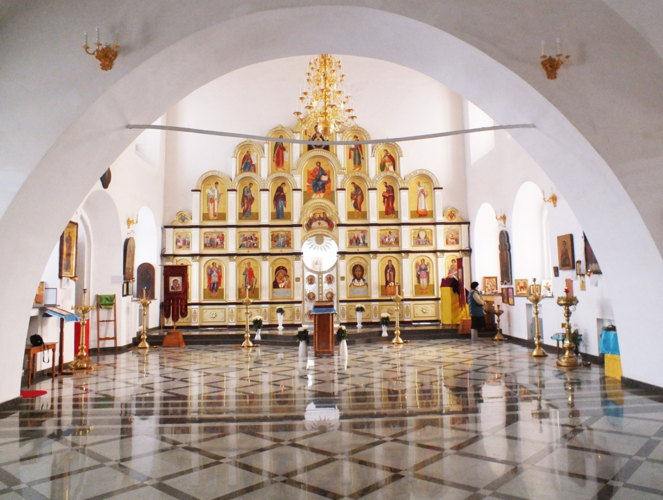 Арамашево: экскурсия. Иконостас Казанской церкви в Арамашево