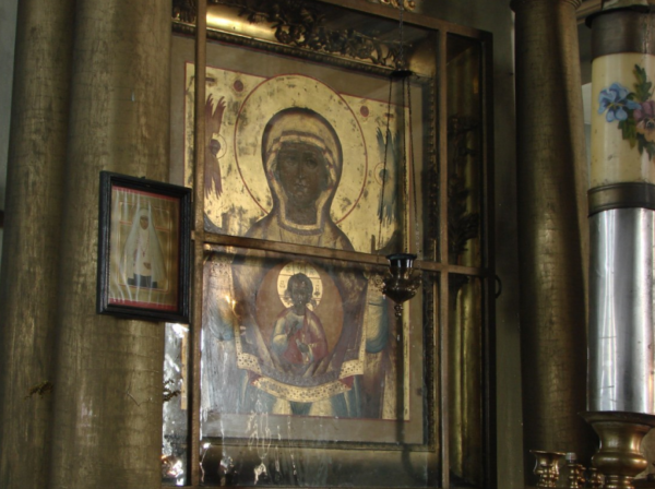 Икона Божией Матери Знамение, список с чудотворного Верхнетагильского образа