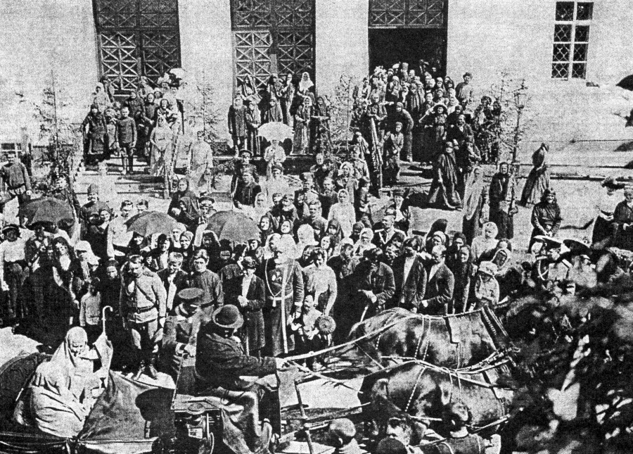 Во время приезда в Верхотурье Великой княгини Елизаветы Федоровны в 1914 году