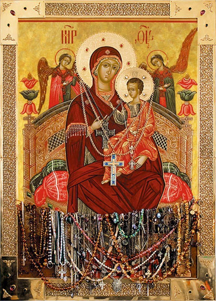 Икона Божией Матери "Всецарица" в Тарасково