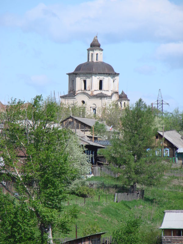 Вознесенская церковь в Коптелово сегодня