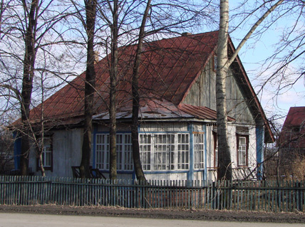 Коттедж, в котором жила семья Алферова