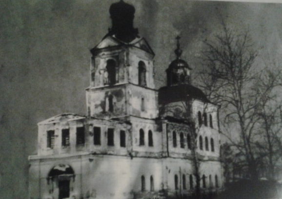 Храм Рождества Христова в селе Калиновском в советские годы