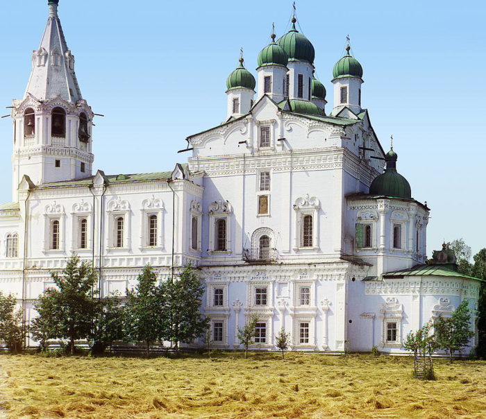 Свято-Успенский Далматовский монастырь. Успенский собор в 1912 году