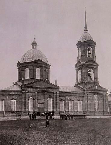 Так первоначально выглядел Свято-Николаевский храм в Ёлкино
