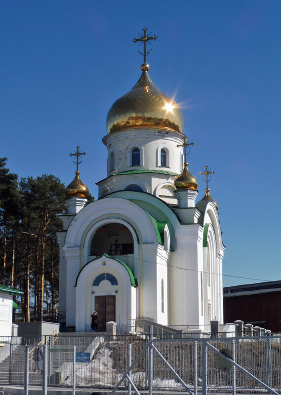 Храм Георгия Победоносца в Екатеринбурге 