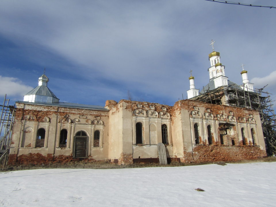 Село Шогринское: храм Николая Чудотворца
