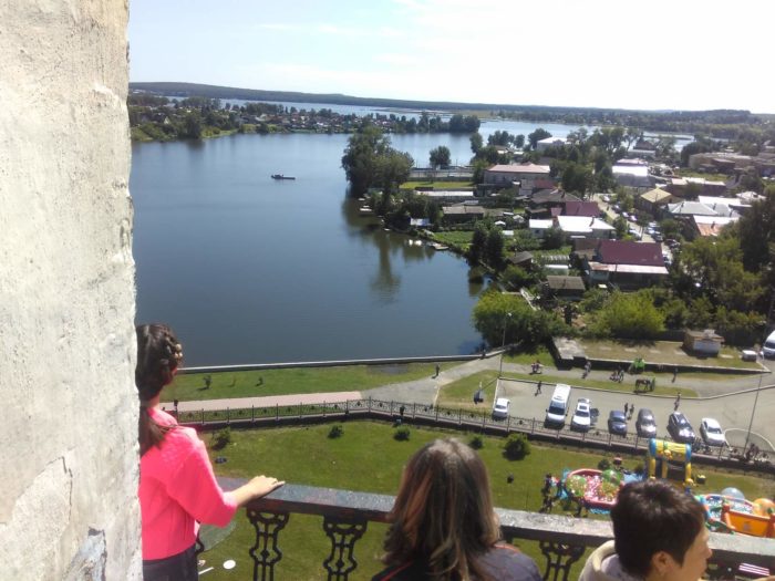 Экскурсия по Невьянску: история и достопримечательности. Вид с балкона Невьянской башни
