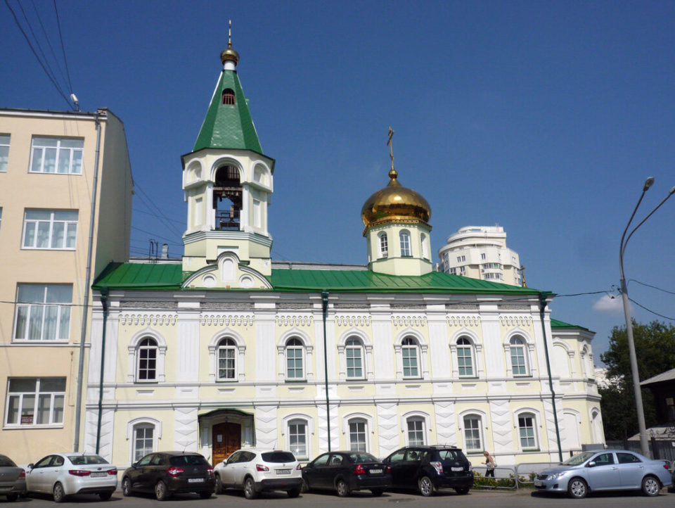 Храм Николая Чудотворца при УГГУ в Екатеринбурге. Автор фото Александр Шатунов