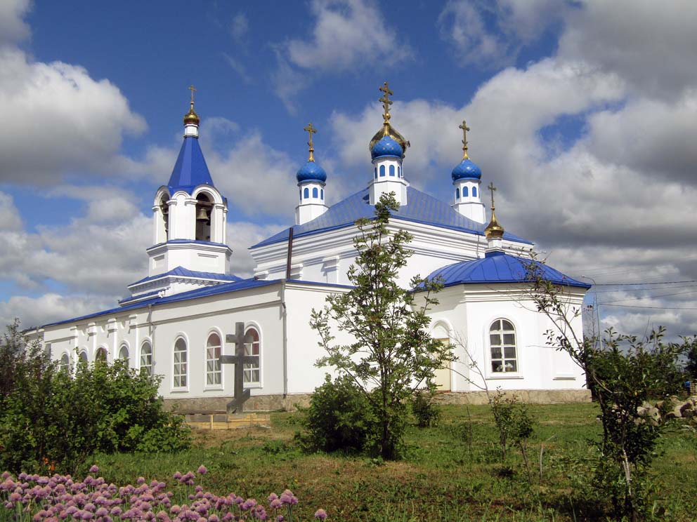 Село Большебрусянское: храм Вознесения Господня