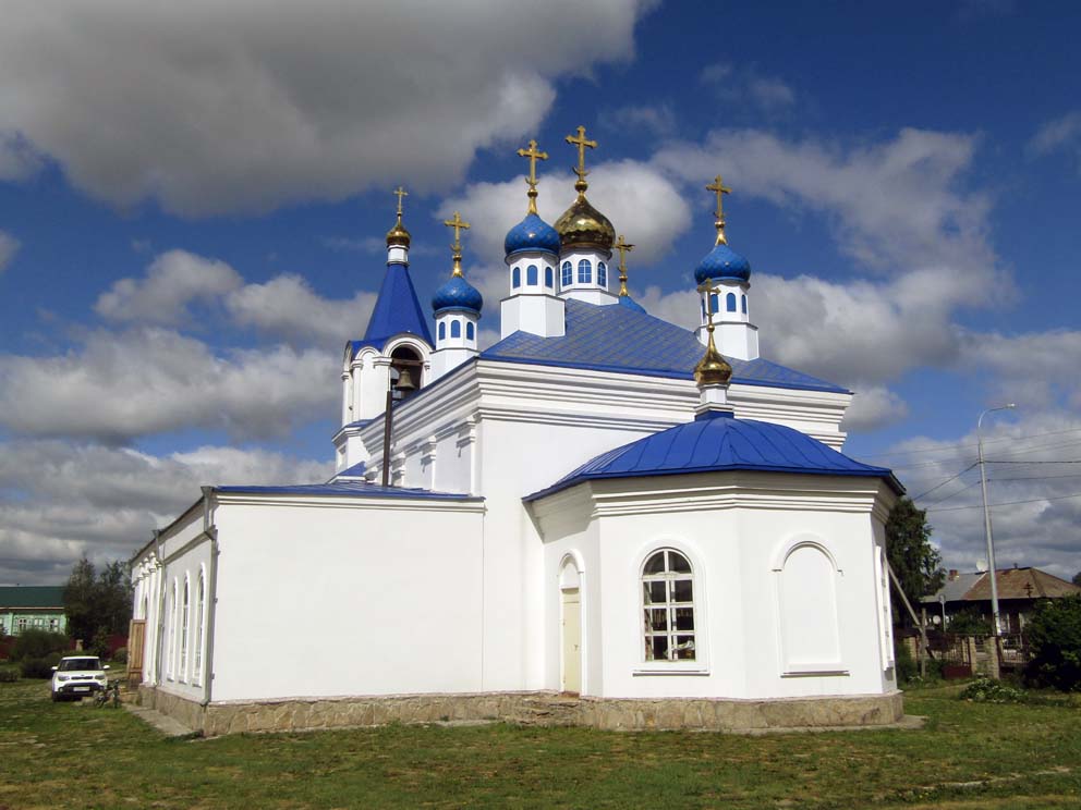Село Большебрусянское: Вознесенская церковь