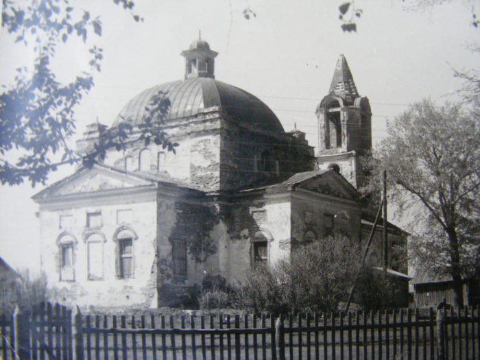 Вознесенский храм в середине XX века