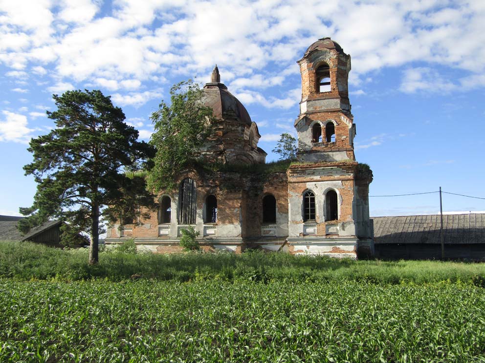 Село Чернорицкое: церковь Николая Чудотворца