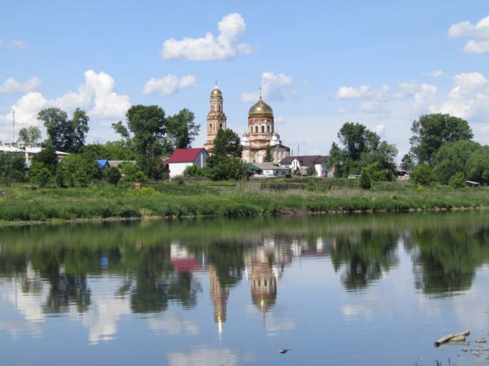 Маминское: храм Михаила Архангела. Фото Алексея Рычкова