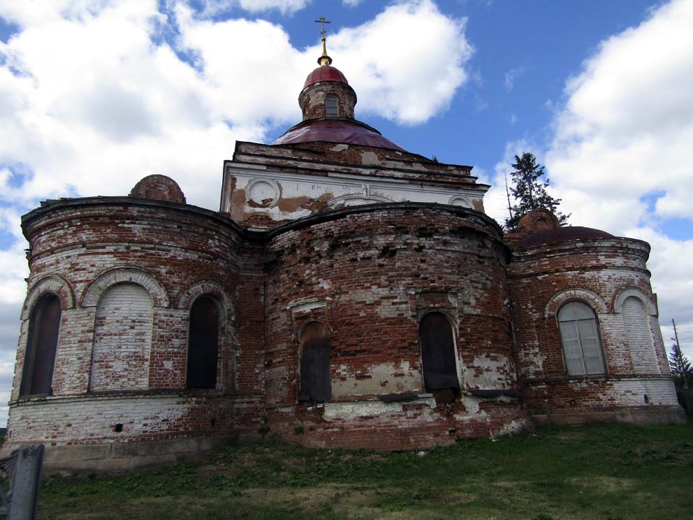 Село Камышево: храм Георгия Победоносца