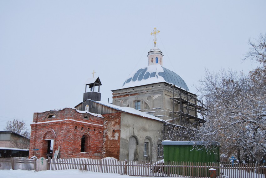 Село Кочневское: храм Рождества Иоанна Предтечи в 2009 году. Фото Наталии Женишек