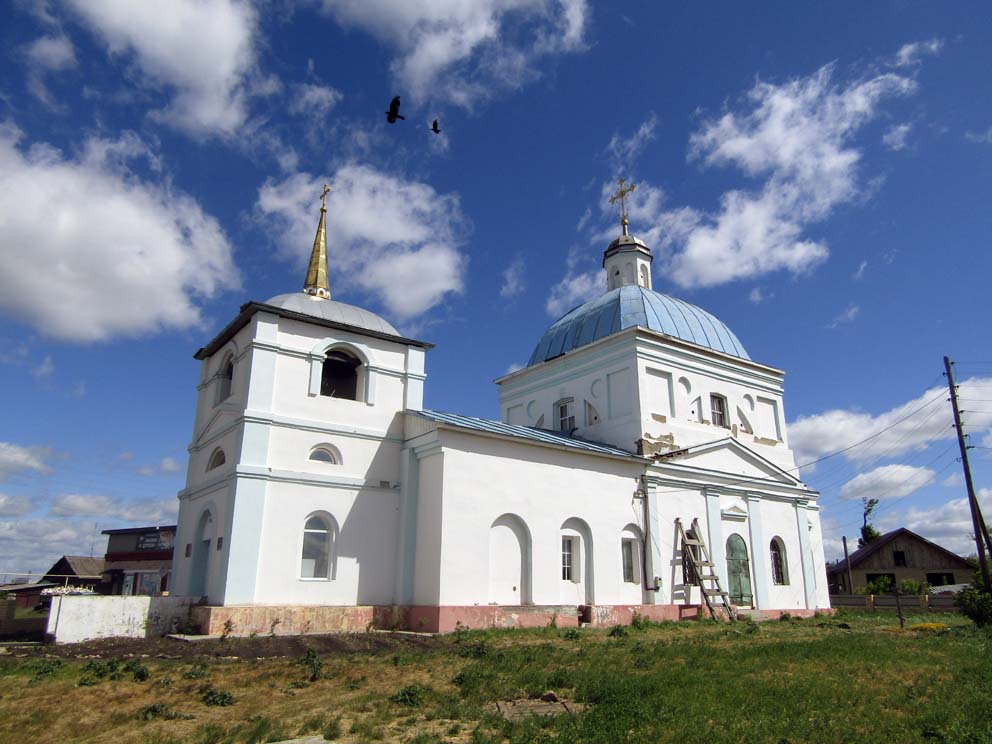 Село Кочневское: храм Рождества Иоанна Предтечи