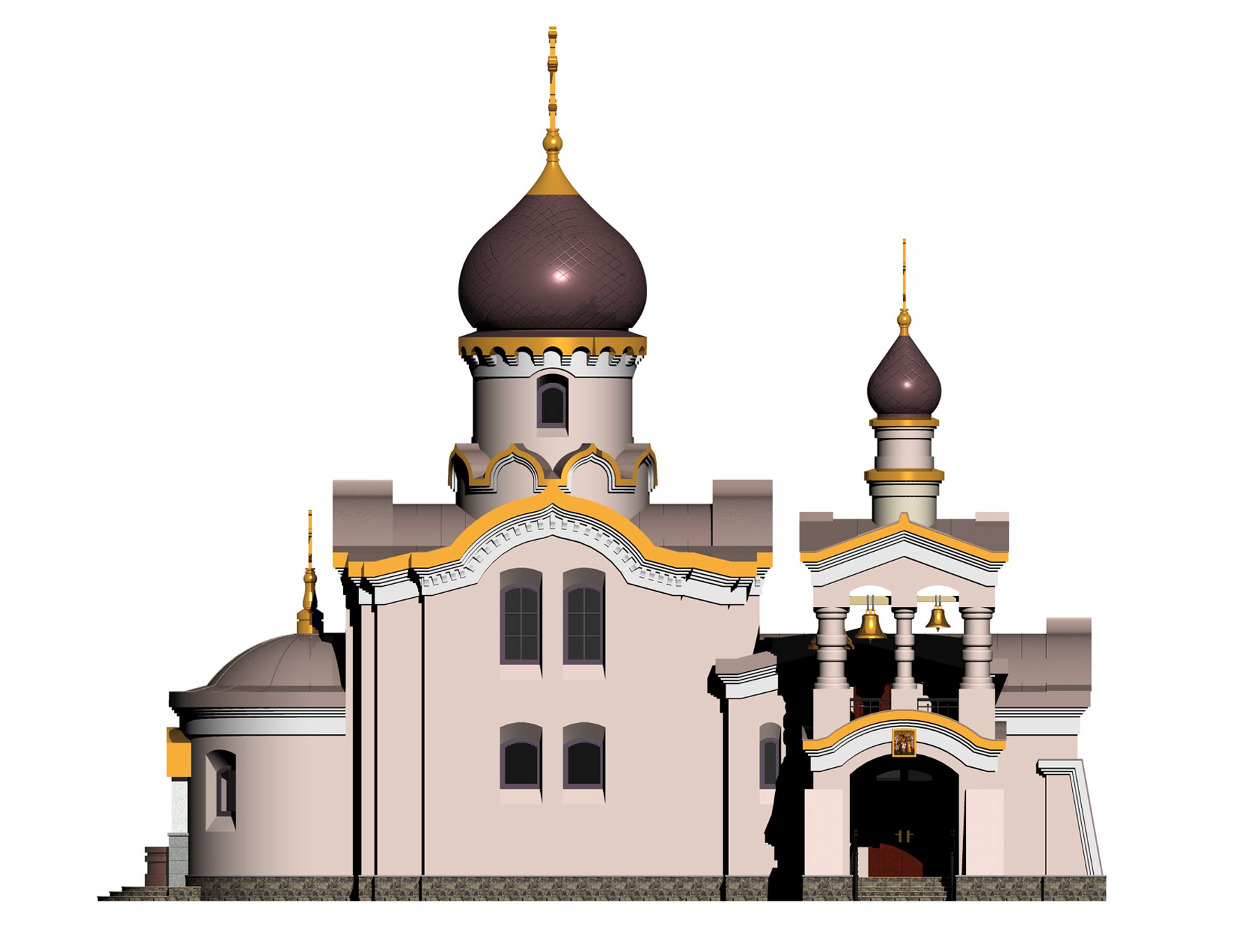 Поселок Мартюш: храм Новомучеников и исповедников Российских (проект)