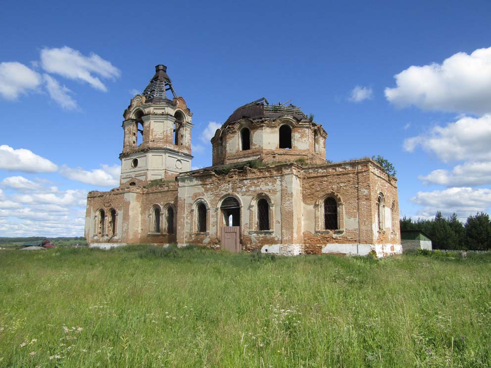 Село Пьянково: церковь Николая Чудотворца