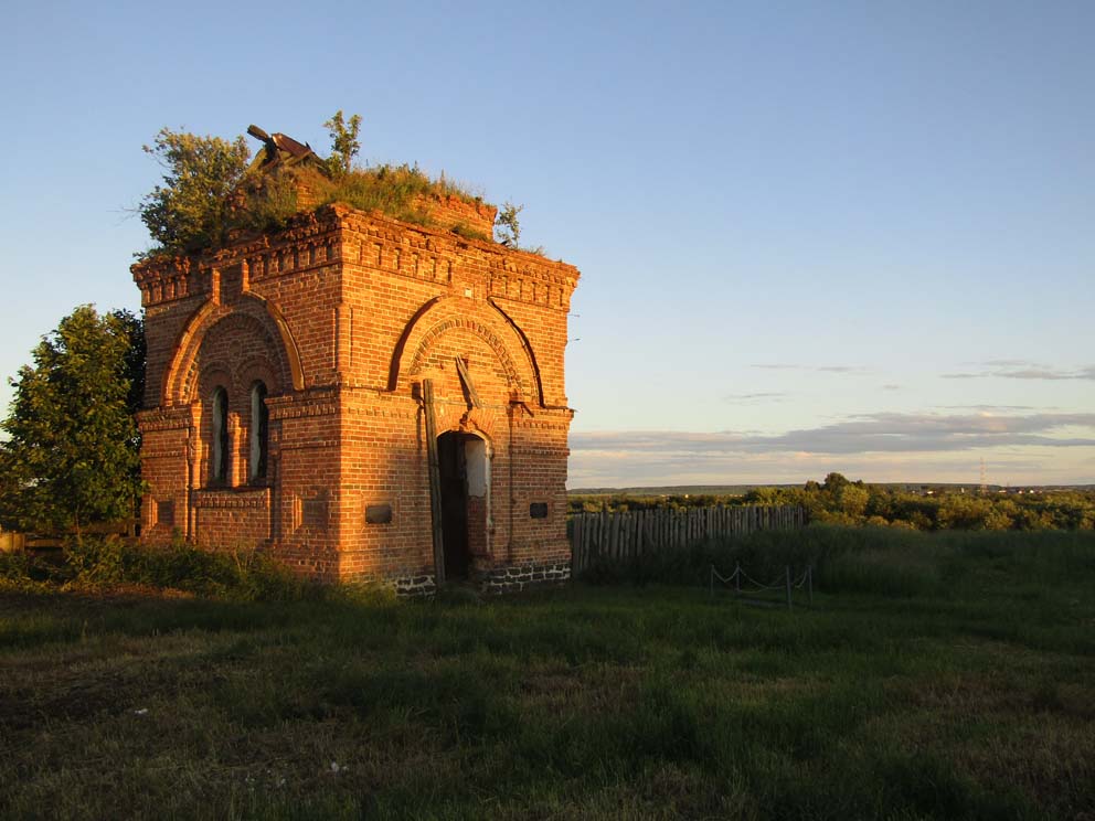Деревня Шушарина: часовня Георгия Победоносца