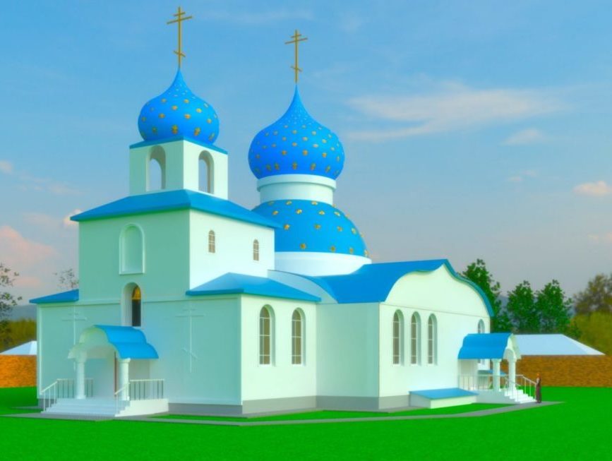 Проект нового Крестовоздвиженского храма в Тугулыме