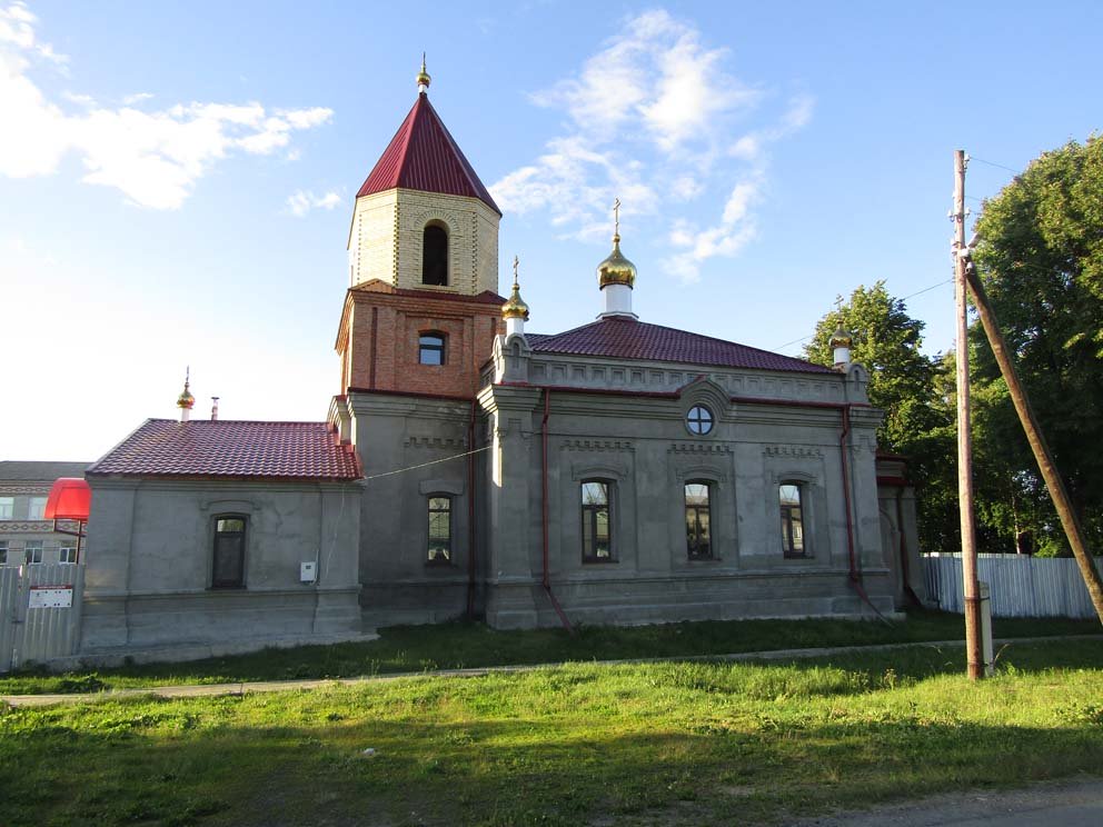Село Городище Байкаловского района: храм Архангела Михаила