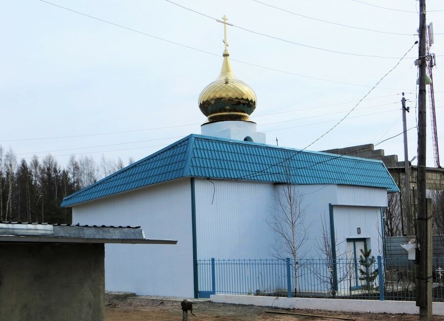 Поселок Калья: храм Казанской иконы Божией Матери