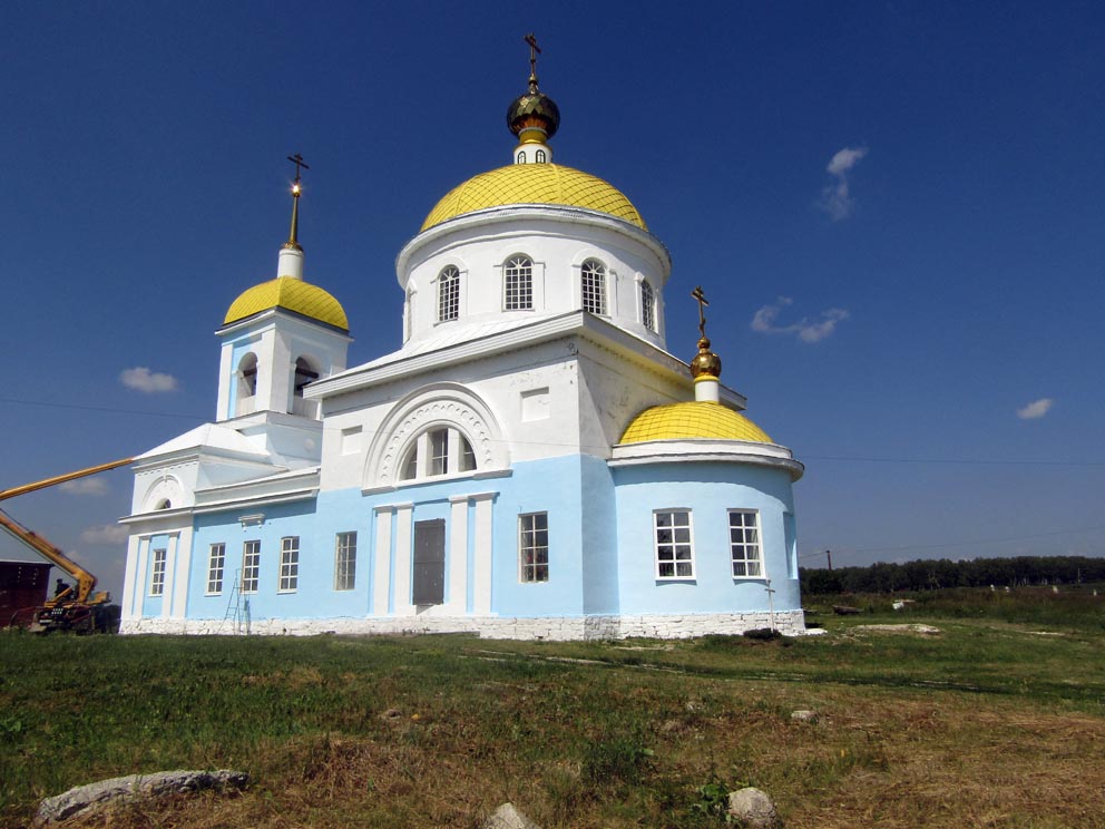 Село Чернокоровское: храм Петра и Павла