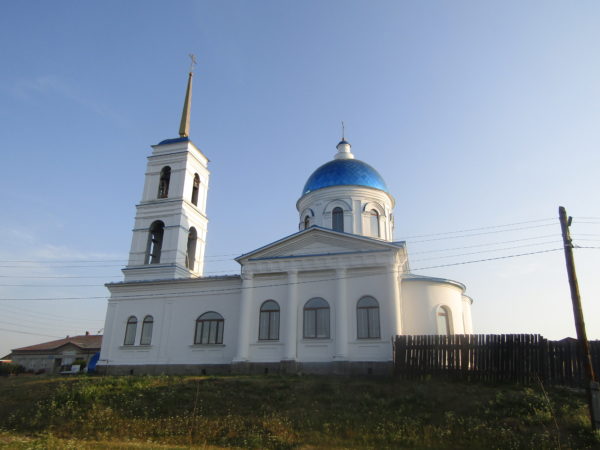 Село Черданцево: храм Владимирской иконы Божией Матери