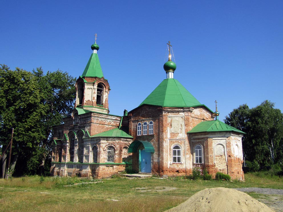 Село Шиловка: храм Святой Троицы и Воскресения Господня