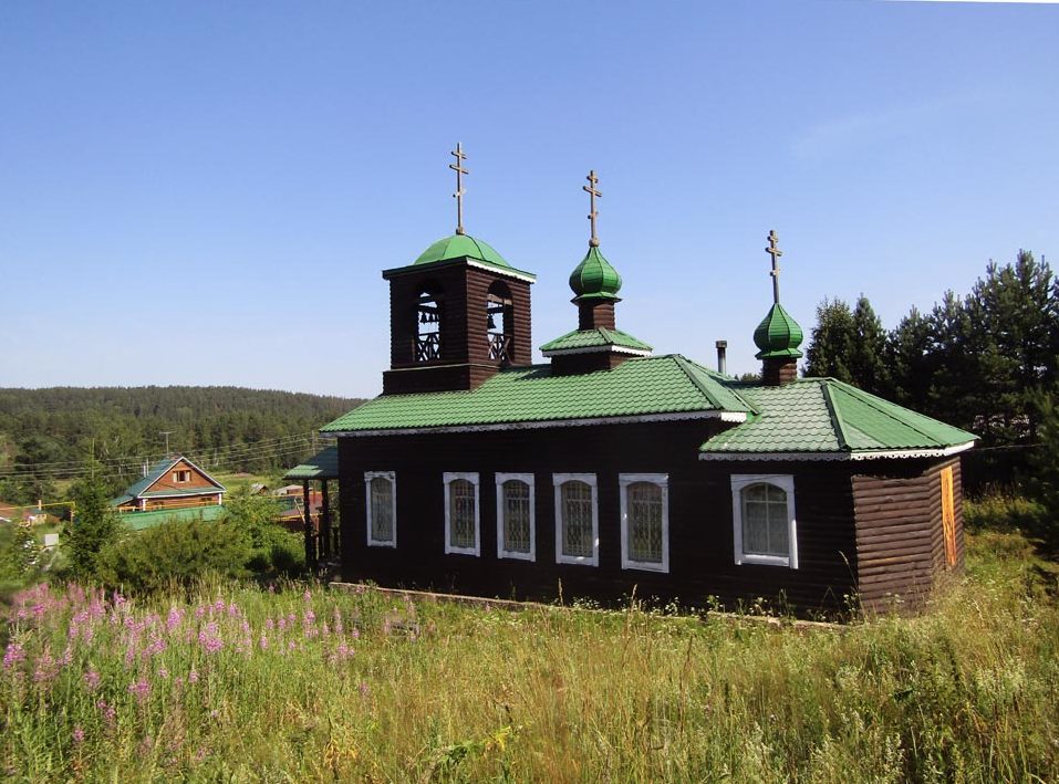 Село Раскуиха: храм Николая Чудотворца