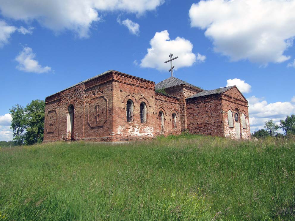 Деревня Таушканское: храм Димитрия Солунского. Фото Алексея Рычкова