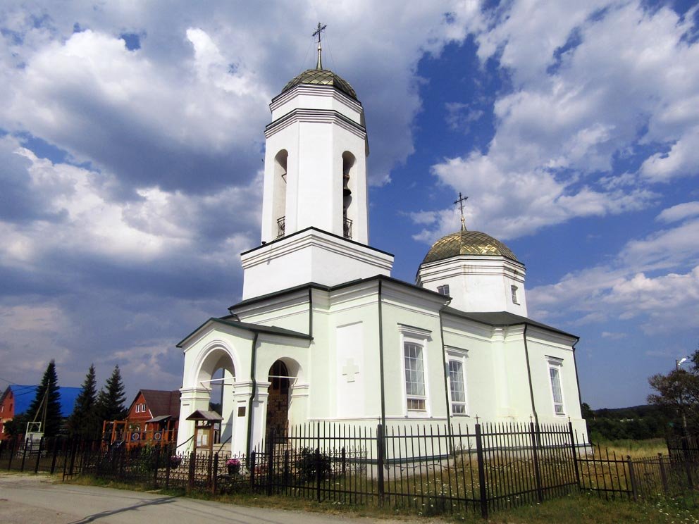 Село Кунгурка: храм Зосимы и Савватия