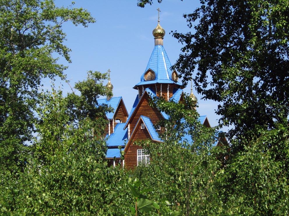 Поселок Зюзельский: Казанская церковь. Фото Алексея Рычкова