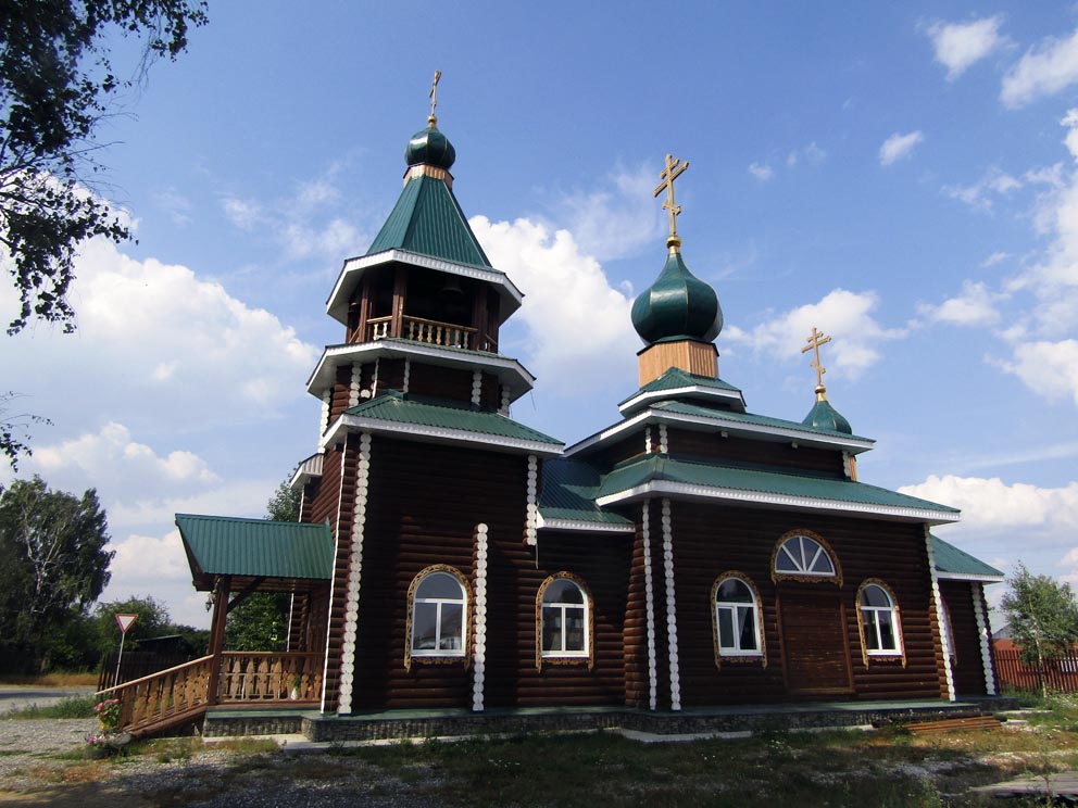Поселок Рудничный: храм Николая Чудотворца