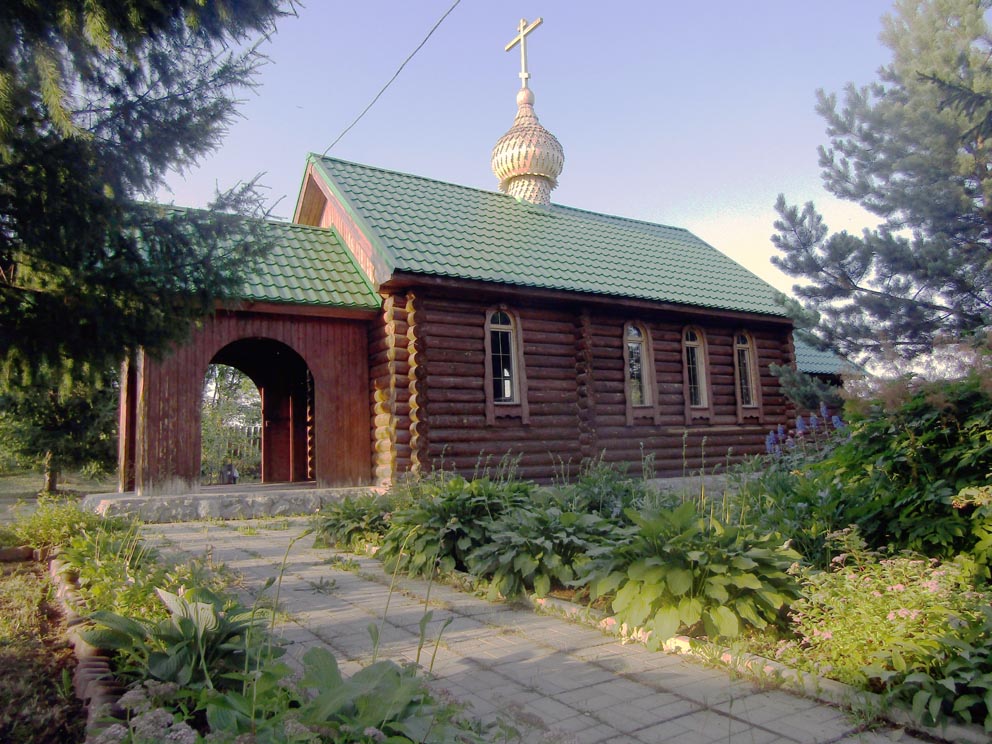 Село Мариинск: храм Николая Чудотворца