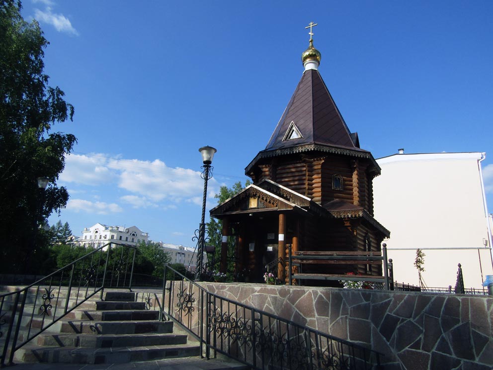 Североуральск: храм-часовня Георгия Победоносца