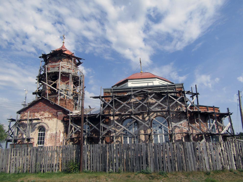 Реставрация Вознесенского храма в Раздольном в 2020 году