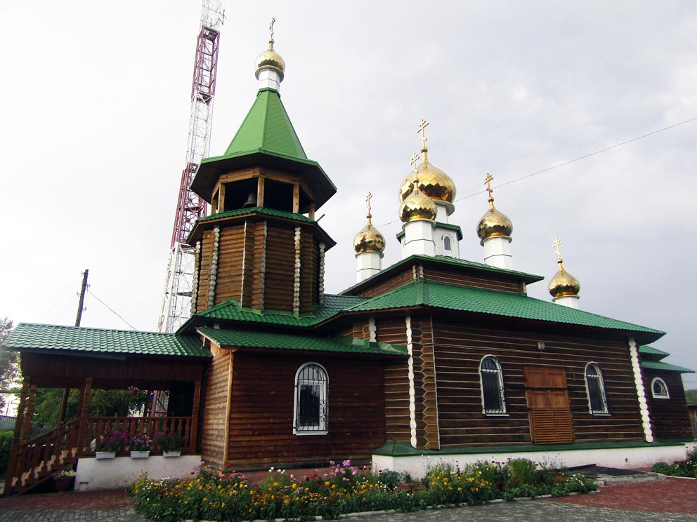 Поселок Троицкий: храм Сергия Радонежского