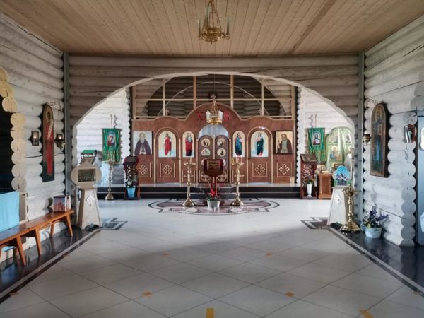 В храме Серафима Саровского в Бисерти